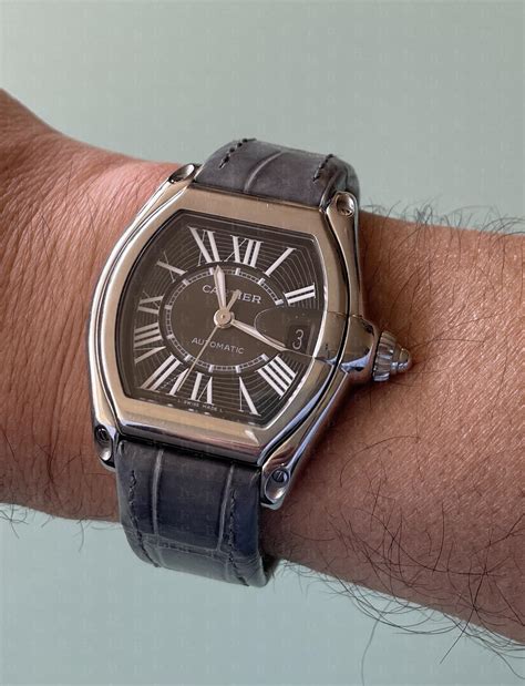 cartier roadster watch bands replacement